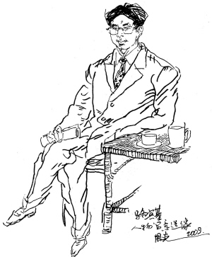 1936年为了追随鲁迅从哈尔滨跑到上海,1937年11月上海即将沦陷于日本