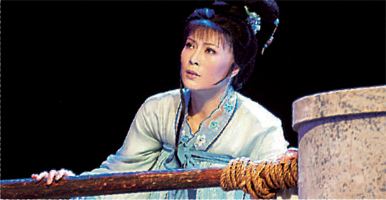 《风雪寒梅李三娘》中饰演李三娘