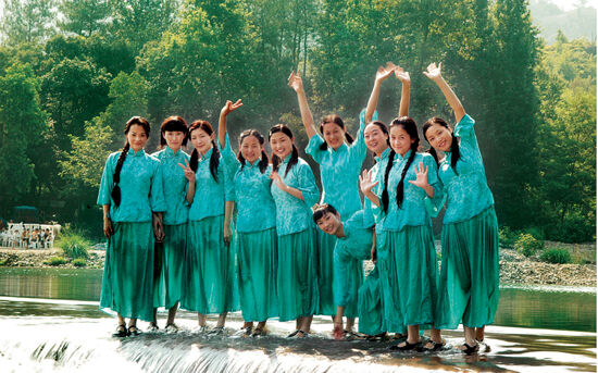 嵊州市越剧团青年演员参与拍摄