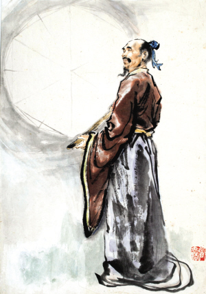 张亦浩:少小离家五十载 今携丹青还乡来