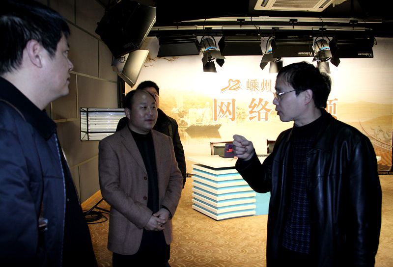 上虞日报社来我中心考察