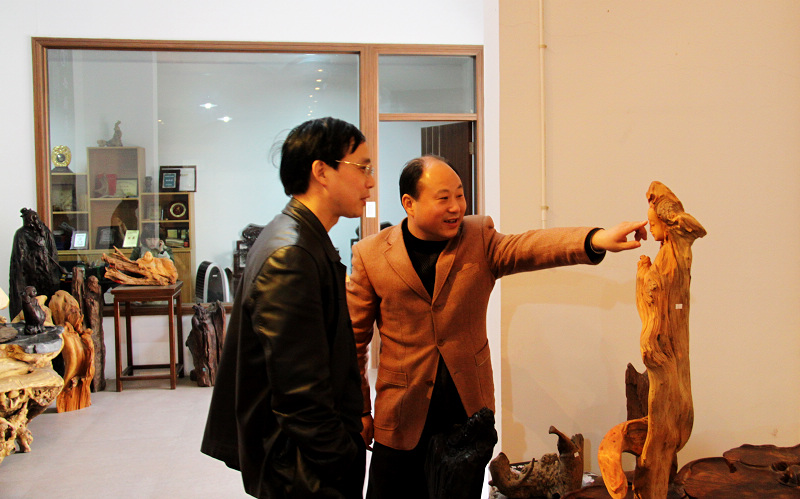 上虞日报社来我中心考察