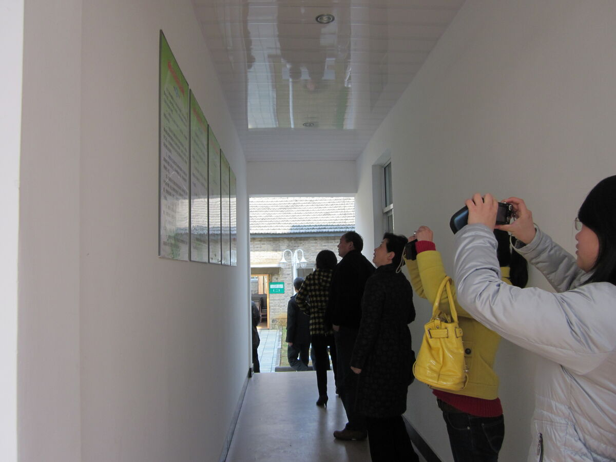 上虞市两社区来剡湖街道城隍坊社区交流防灾减