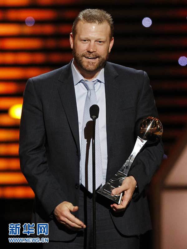 2011年度卓越体育表现奖颁奖礼上的壮男美女