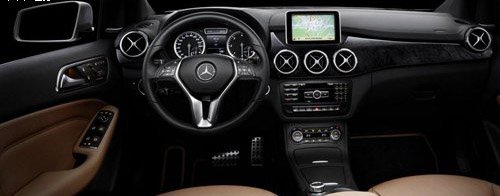 奔驰换代B级内饰官图曝光 9月正式发布-内饰,