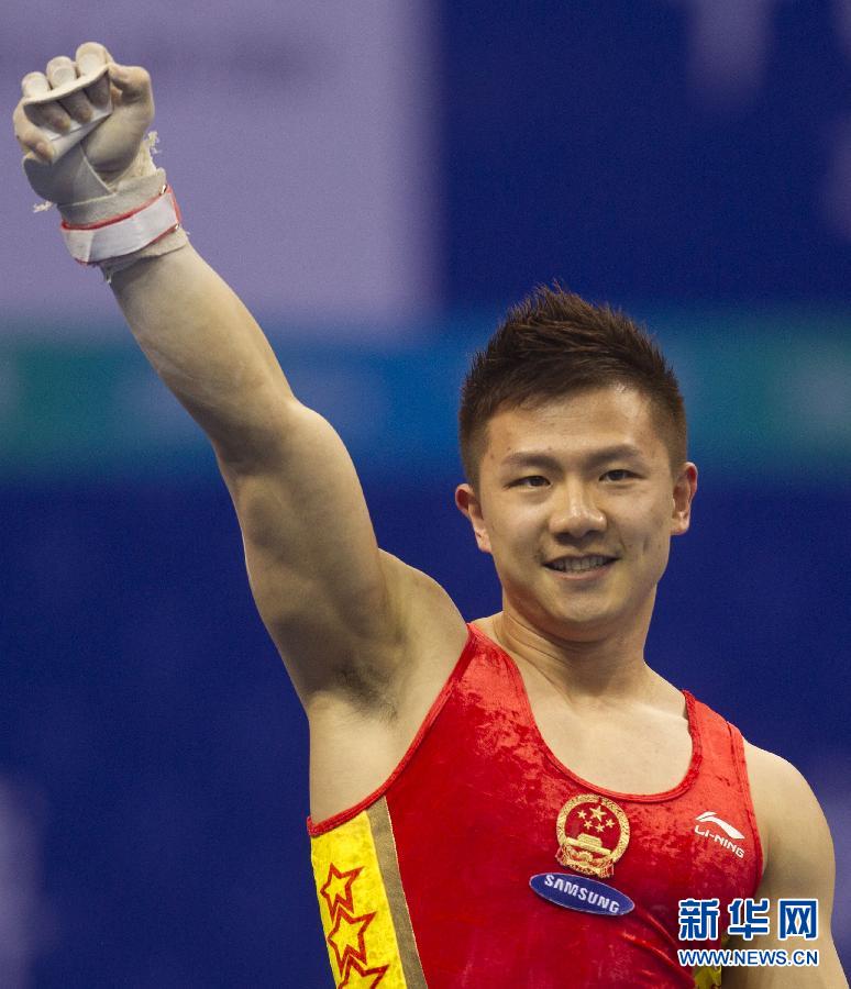 陈一冰吊环 意外 摘银 赛后大度表现折服观众-