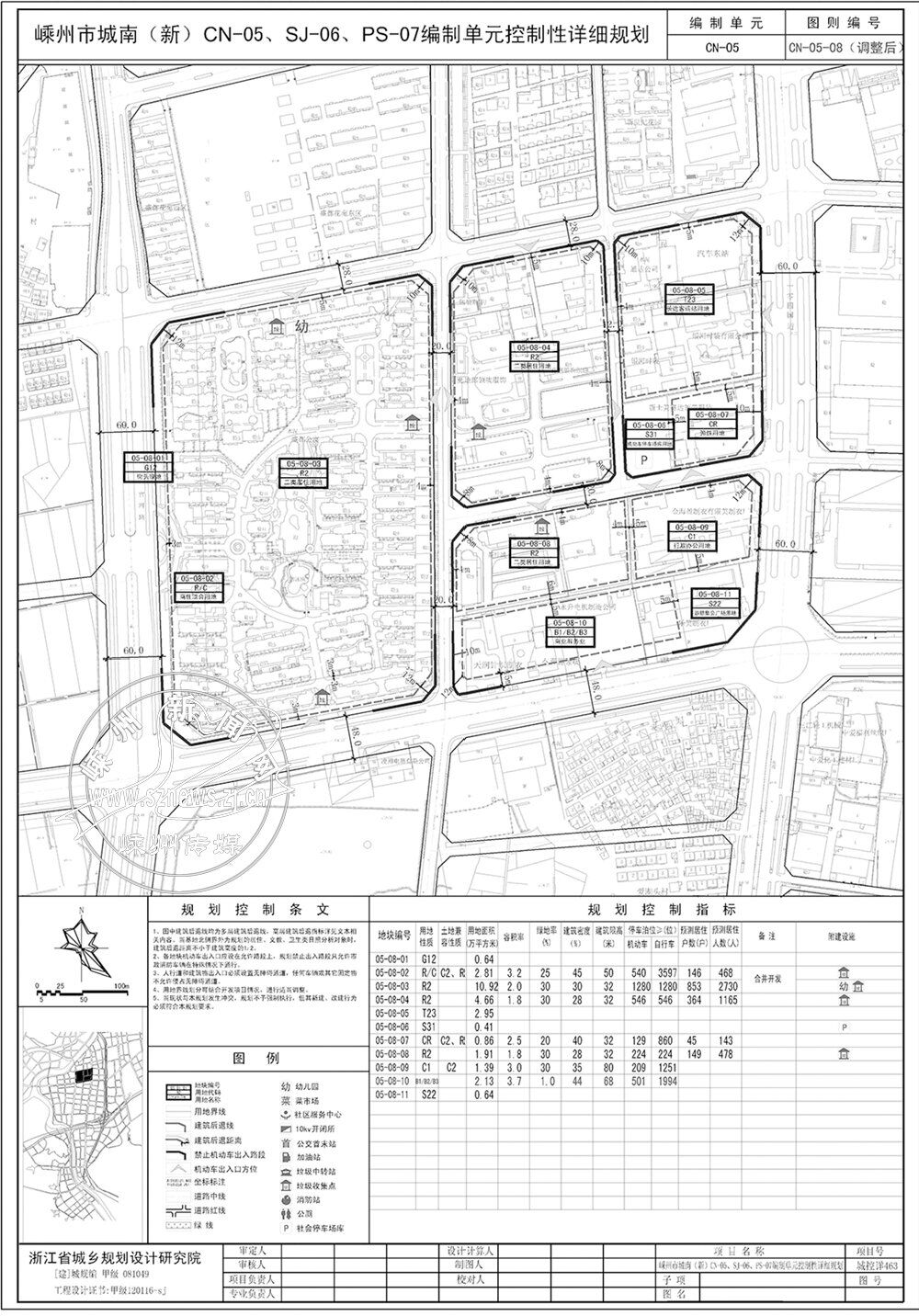 �����г���(��)CN-05���Ƶ�Ԫ��������ϸ�滮CN-05-08ͼ������Ĺ�ʾ